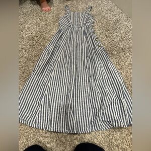 Good luck gem stripped midi dress XS